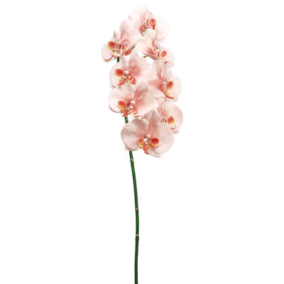 Hand-Wrapped Phalaenopsis Orchid Silk Flower Stem