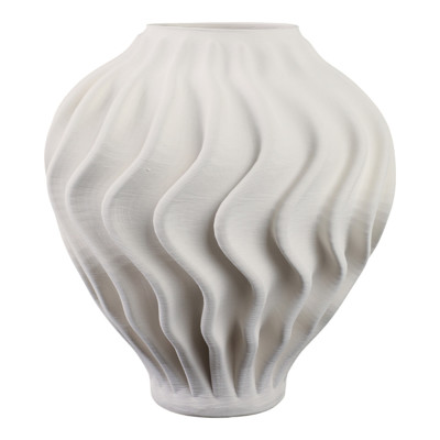 13" Ovalta Small 3d Printed Vase