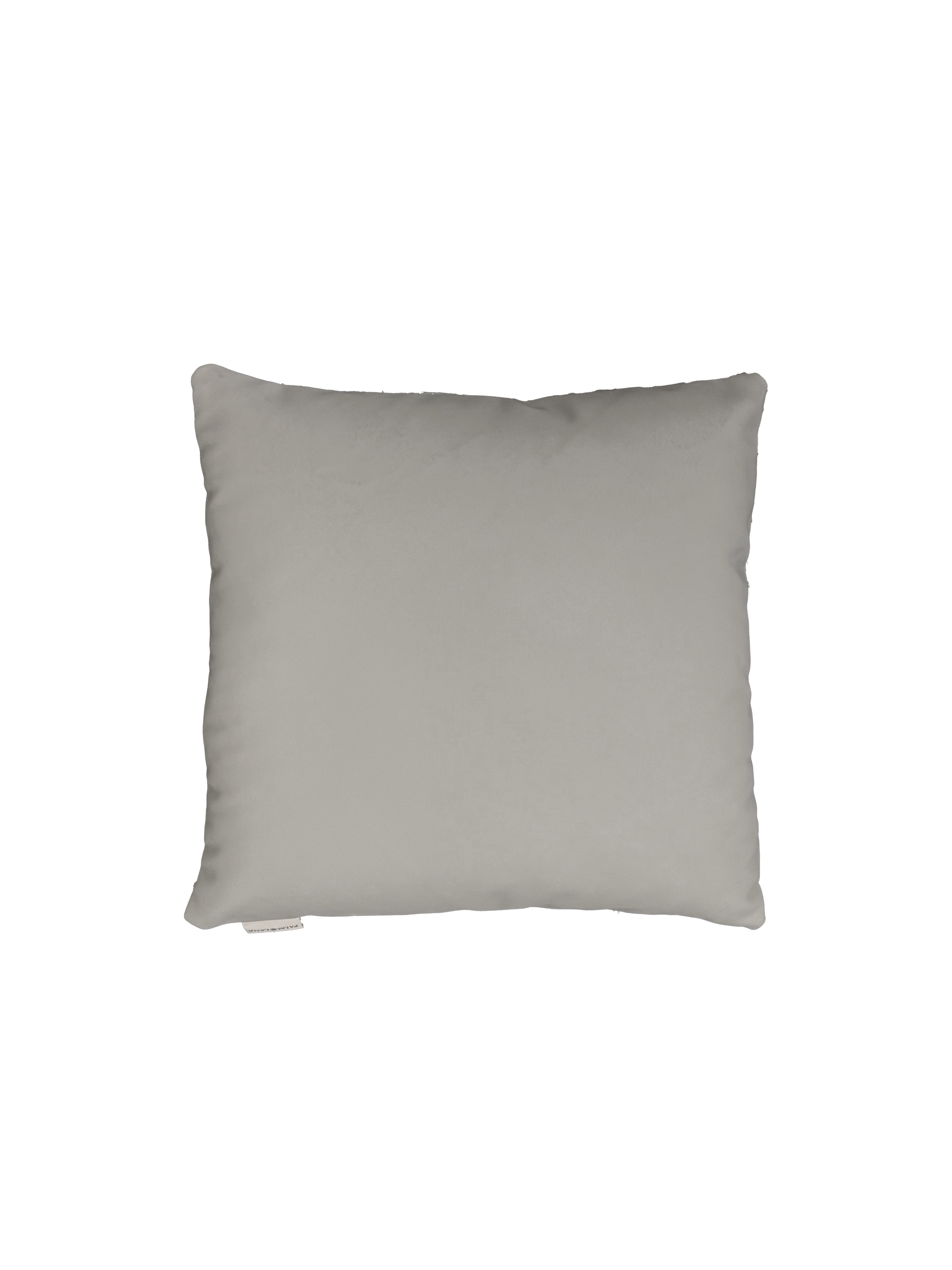 Dove Vegan Leather Dec Pillow With Knife Edge