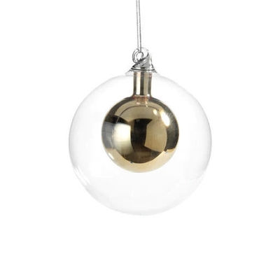 Double Glass Ball Ornament