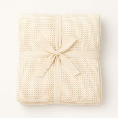 Palm Lane Cotton Knitted Throw