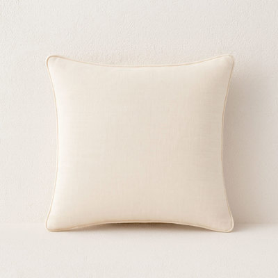 Solid Linen Cotton Cushion