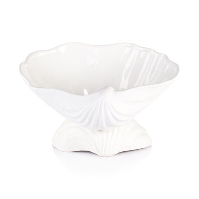 La Coquille Stoneware Clam Shell Bowl
