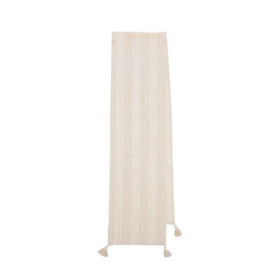 Striped Linen Cotton Table Runner