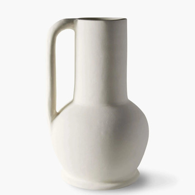 Modern Nordic Handle Clay Vase