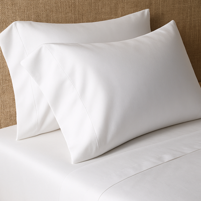400 Thread Count Sateen Weave Pillowcase Pair