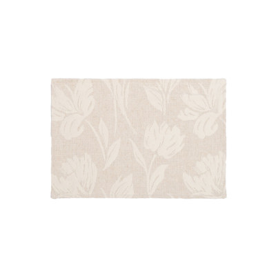 Floral Jacquard Linen Cotton Table Placemat - 4pc Set