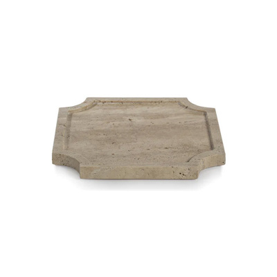 Zellige Travertine Stone Tray